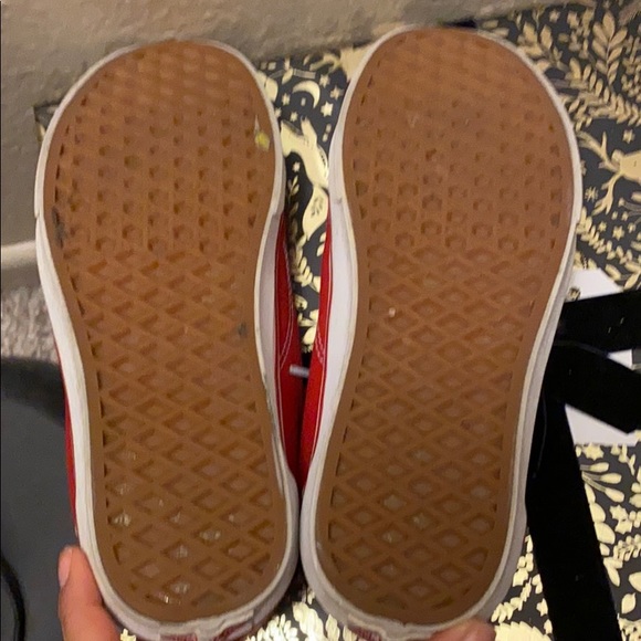Red Vans - Picture 3 of 4